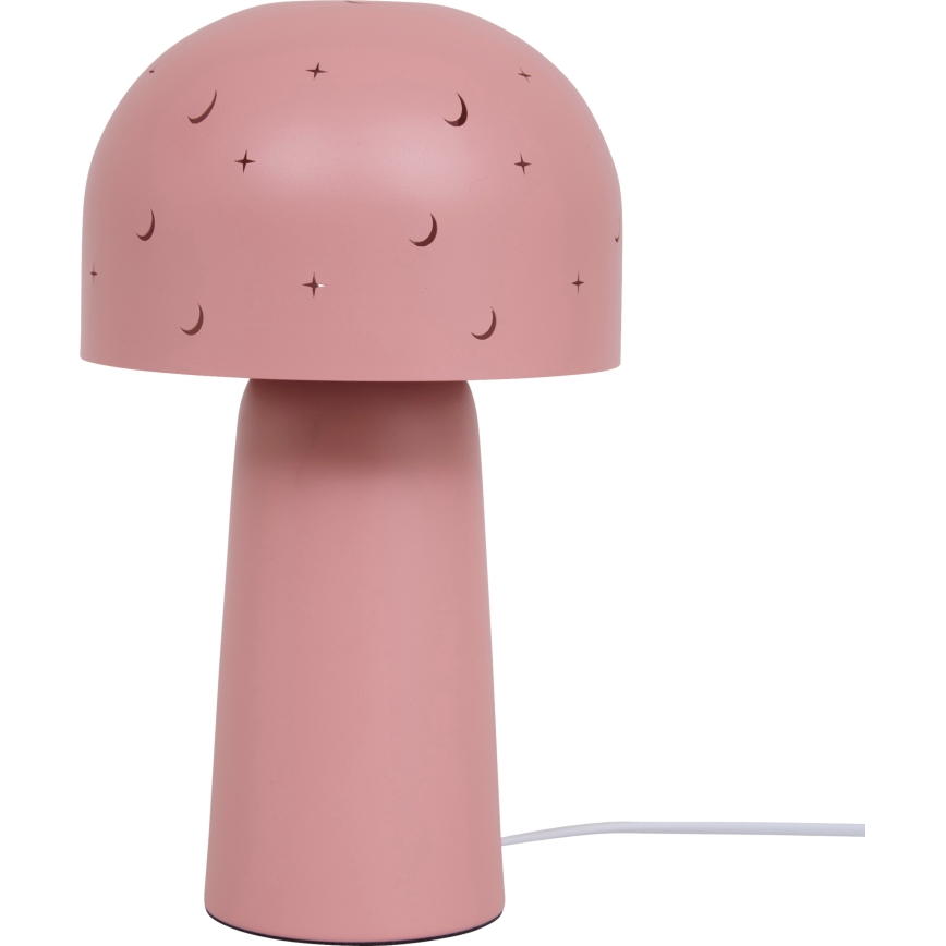 Atmosphera - Tafellamp voor kinderen STARRY MUSHROOM 1xE14/25W/230V roze