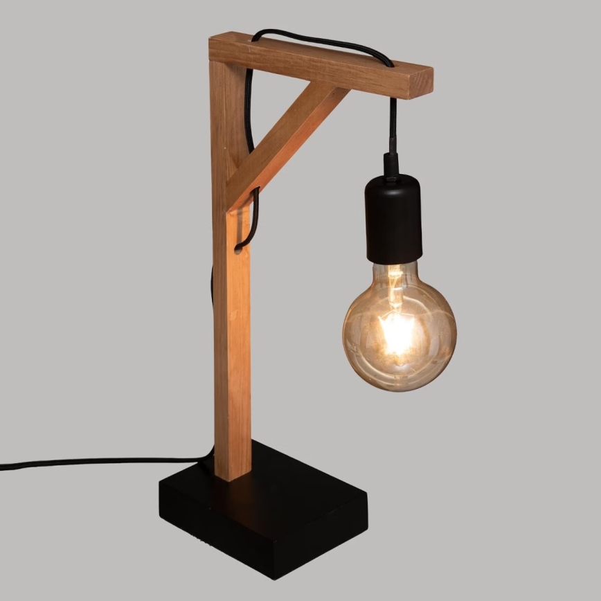 Atmosphera - Tafellamp WILD 1xE27/25W/230V grenen