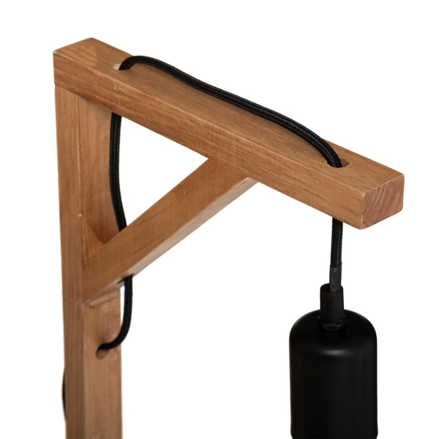 Atmosphera - Tafellamp WILD 1xE27/25W/230V grenen