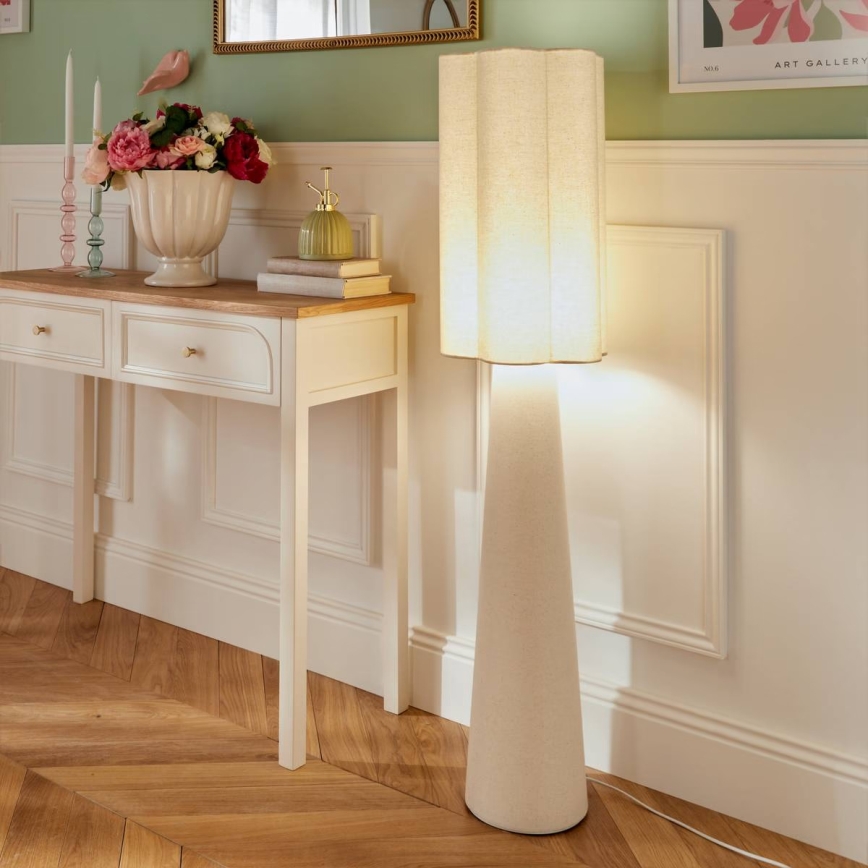 Atmosphera - Vloerlamp BLANCA 2xE27/25W/230V