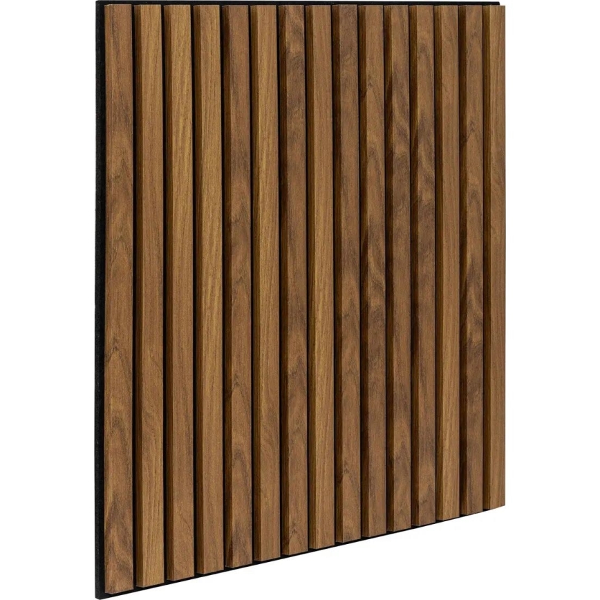 Atmosphera - Wanddecoratief 3D-paneel 60x60 cm bruin