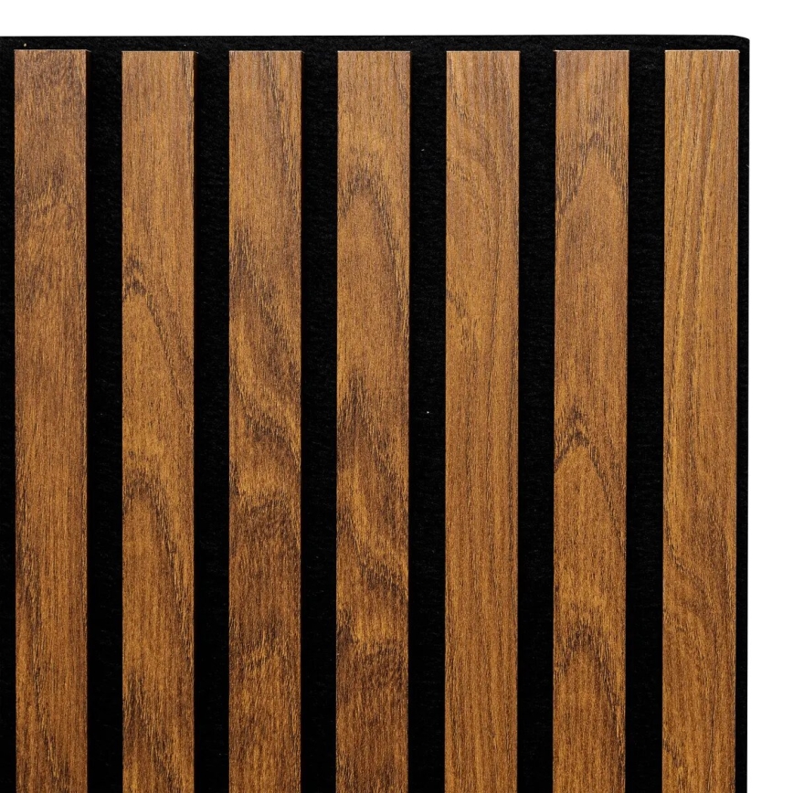 Atmosphera - Wanddecoratief 3D-paneel 60x60 cm bruin
