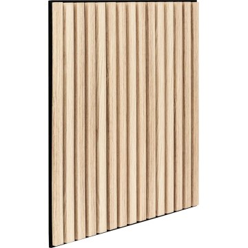 Atmosphera - Wanddecoratief 3D-paneel 60x60 cm lichtbruin