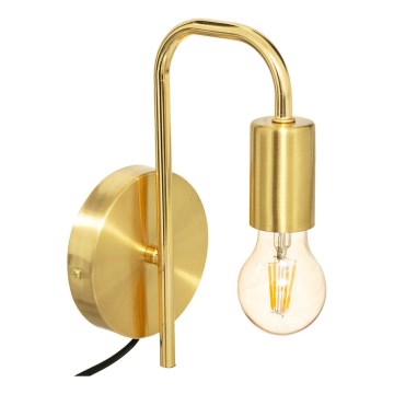 Atmosphera - Wandlamp KELI 1xE27/40W/230V goud
