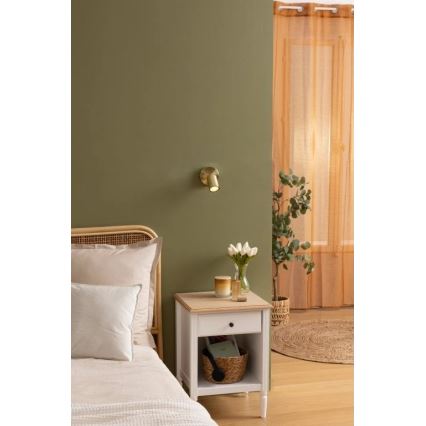 Atmosphera - Wandlamp VICO 1xGU10/25W/230V goud