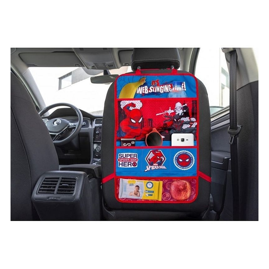 Auto Organisatietas voor kinderen 58x35 cm SPIDERMAN