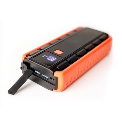 Auto starthulpset 1000A met een powerbank 12000 mAh PD 10W en LED Zaklamp met haak en magneet