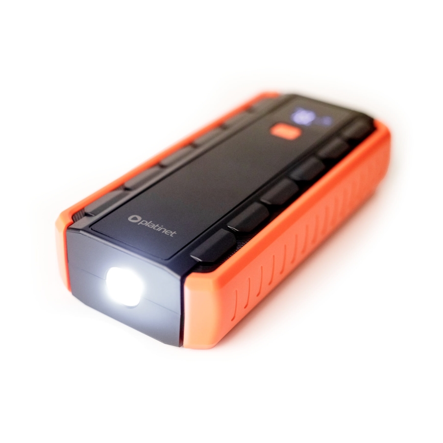 Auto starthulpset 1000A met een powerbank 12000 mAh PD 10W en LED Zaklamp met haak en magneet