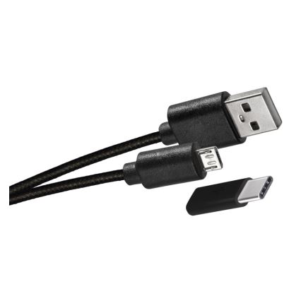 Autolader 2,1A met micro USB-kabel