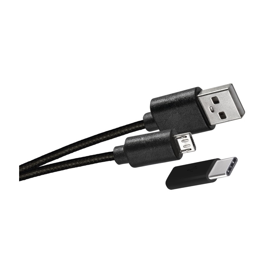 Autolader 2,1A met micro USB-kabel
