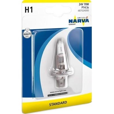 Autolamp H1 P14.5s/70W/24V - Narva 48702NVAB1