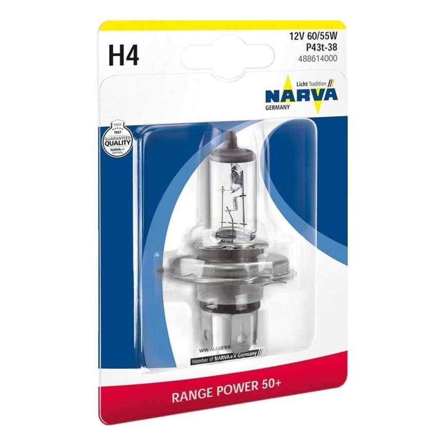 Autolamp H4 P43t-38/60/55W/12V - Narva 48861RPNVAB1