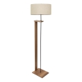 AYD Vloerlamp 1xE27/40W/230V bruin/beige