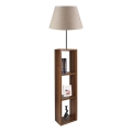 AYD Vloerlamp 1xE27/40W/230V bruin/grijs