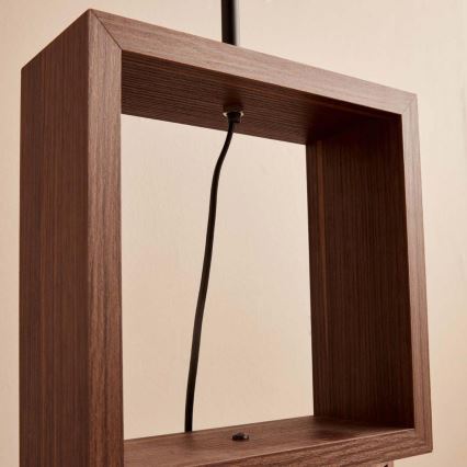 AYD Vloerlamp 1xE27/40W/230V bruin