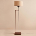 AYD vloerlamp 1xE27/40W/230V bruin