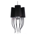 AZ1345 Azzardo - Hanglamp aan ketting DIABLO 6xE14/11W/230V zwart