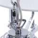 Azzardo AZ0173 - Hanglamp aan ketting DIABLO 12xE14/11W/230V wit