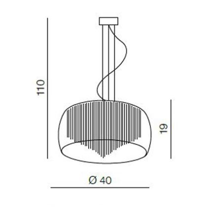 Azzardo AZ0999 - Plafondverlichting REGO 5xG9/40W/230V