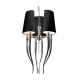 Azzardo AZ1345 - Hanglamp aan ketting DIABLO 6xE14/11W/230V zwart
