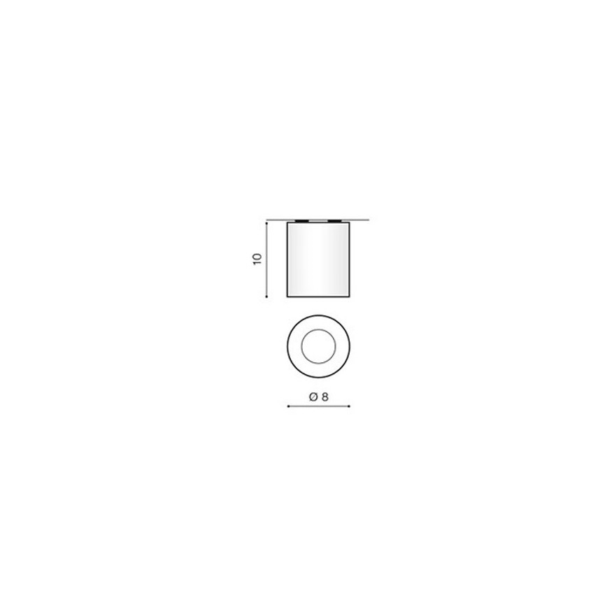Azzardo AZ1360 - Plafondverlichting buiten ARO 1xGU10/50W/230V IP54