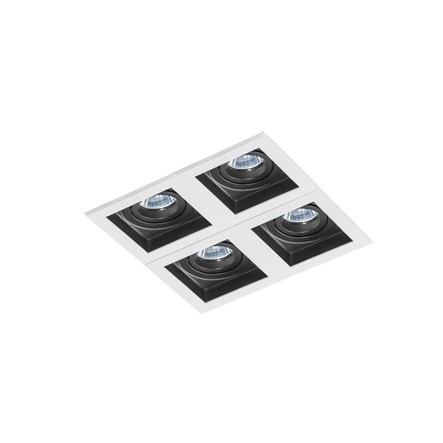 Azzardo AZ1362 - Inbouwlamp MINORKA 1xGU10/50W/230V