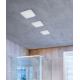 Azzardo AZ2837 - LED Badkamer plafondlamp inbouw SLIM 1xLED/12W/230V IP44