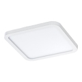 Azzardo AZ2837 - LED inbouwarmatuur voor badkamer SLIM LED/12W/230V IP44 CRI 90