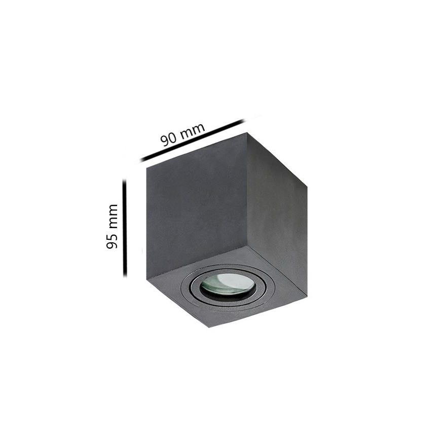 Azzardo AZ2878 - Badkamer Plafond Lamp BRANT 1xGU10/50W/230V IP44