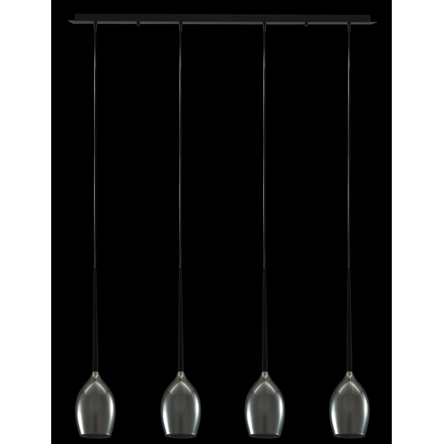 Azzardo AZ2938 - Hanglamp aan koord IZZA 4xE14/40W/230V