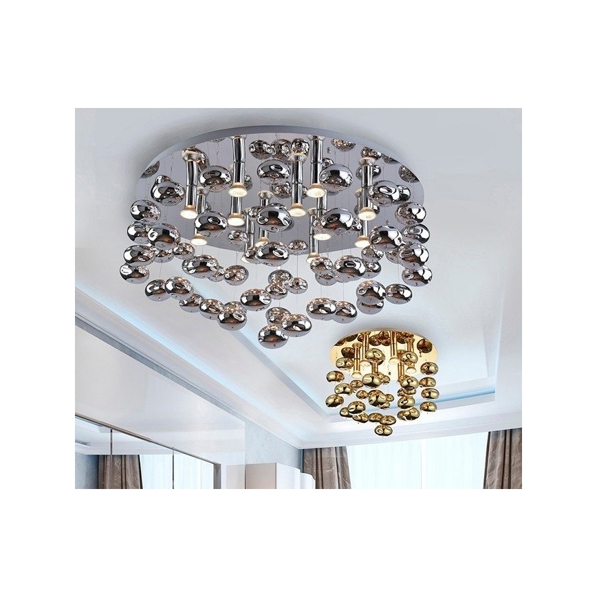 Azzardo AZ3072 - Plafondverlichting LUVIA 6xGU10/40W/230V