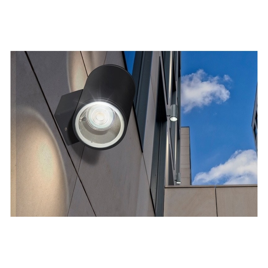 Azzardo AZ3319 - Buiten wandverlichting JOE 2xGU10/35W/230V IP54