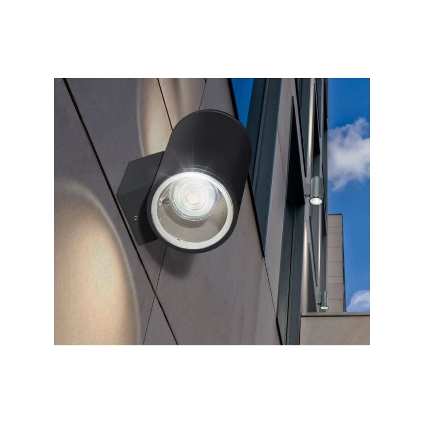 Azzardo AZ3320 - Buiten wandverlichting JOE 2xGU10/35W/230V IP54