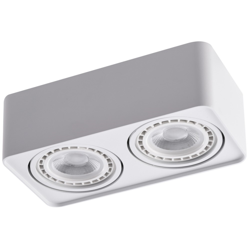 Azzardo AZ4132 - Spot PAOLA 2xGU10-ES111/16W/230V wit