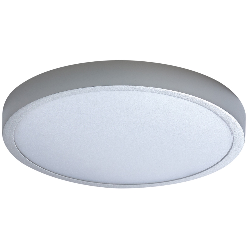 Azzardo AZ4238 - LED plafondlamp MALTA LED/18W/230V d. 22,5 cm wit