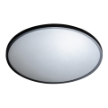 Azzardo AZ4256 - LED plafondlamp MALTA LED/48W/230V d. 60 cm 4000K zwart