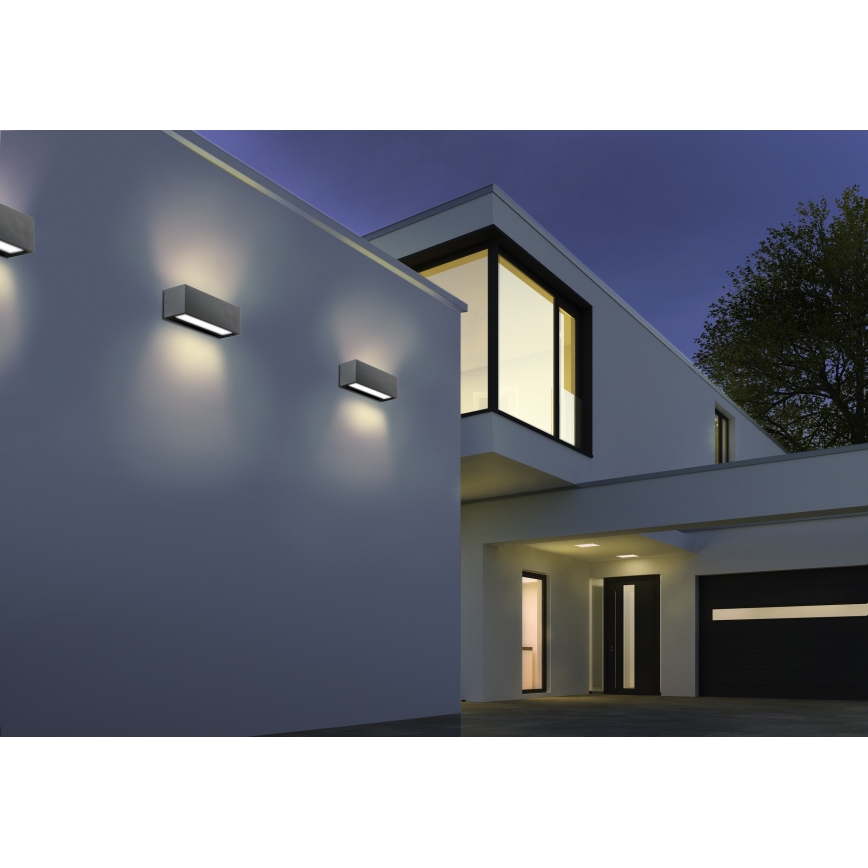 Azzardo AZ4350 - Wandlamp voor buiten VENTA 1xE27/18W/230V IP54