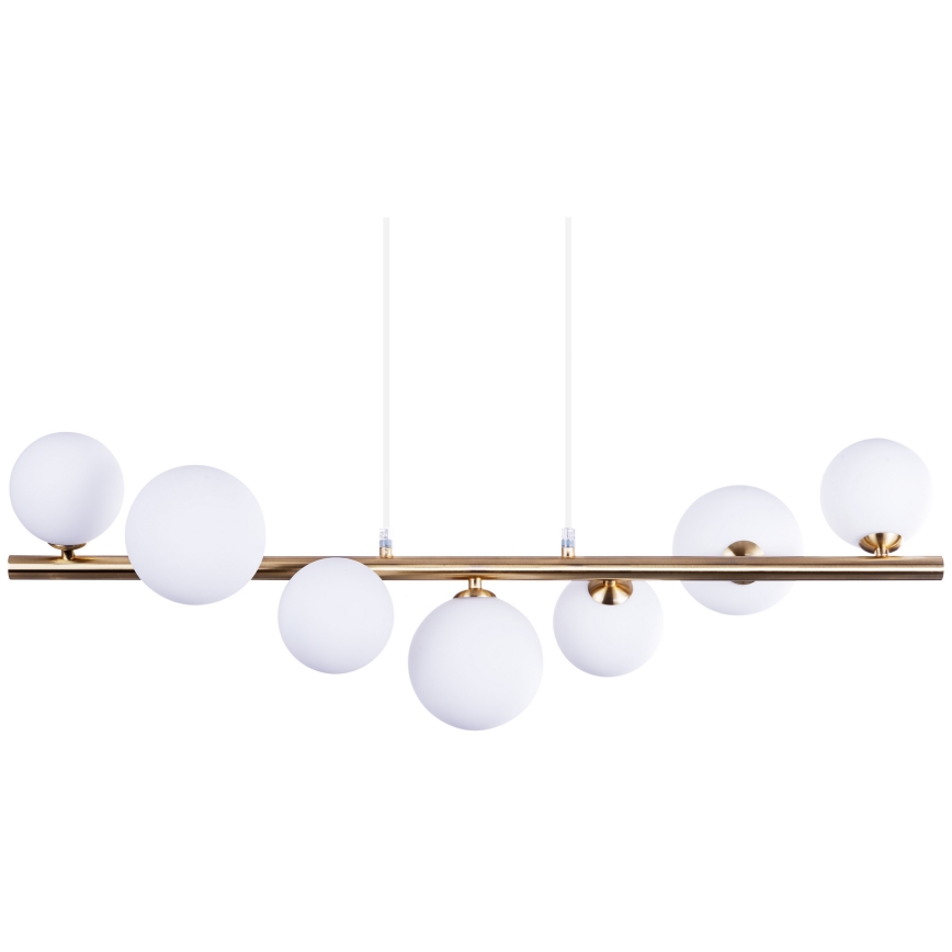 Azzardo AZ4409 - Hanglamp aan een koord SYBILLA 7xG9/25W/230V koper