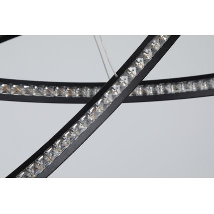 Azzardo AZ4428 - LED Hanglamp aan een koord BRIGHTON LED/55W/230V zwart