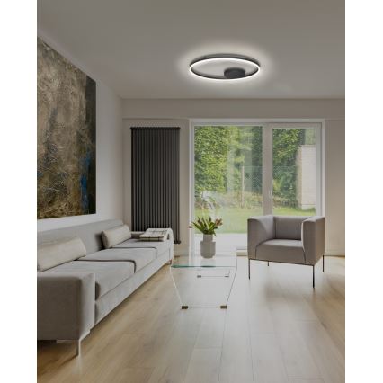 Azzardo AZ4703 - LED Plafond Lamp HALO LED/55W/230V zwart