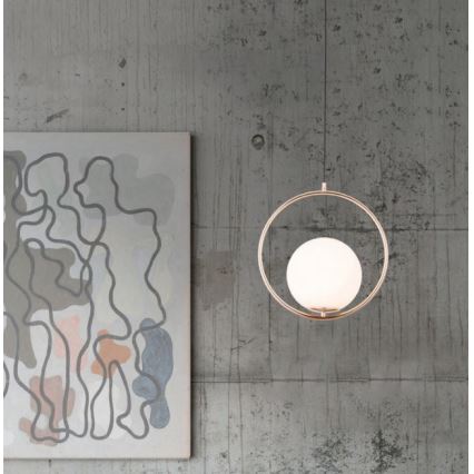 Azzardo AZ4983 - Hanglamp aan een koord JUMBO 1xG9/50W/230V goud
