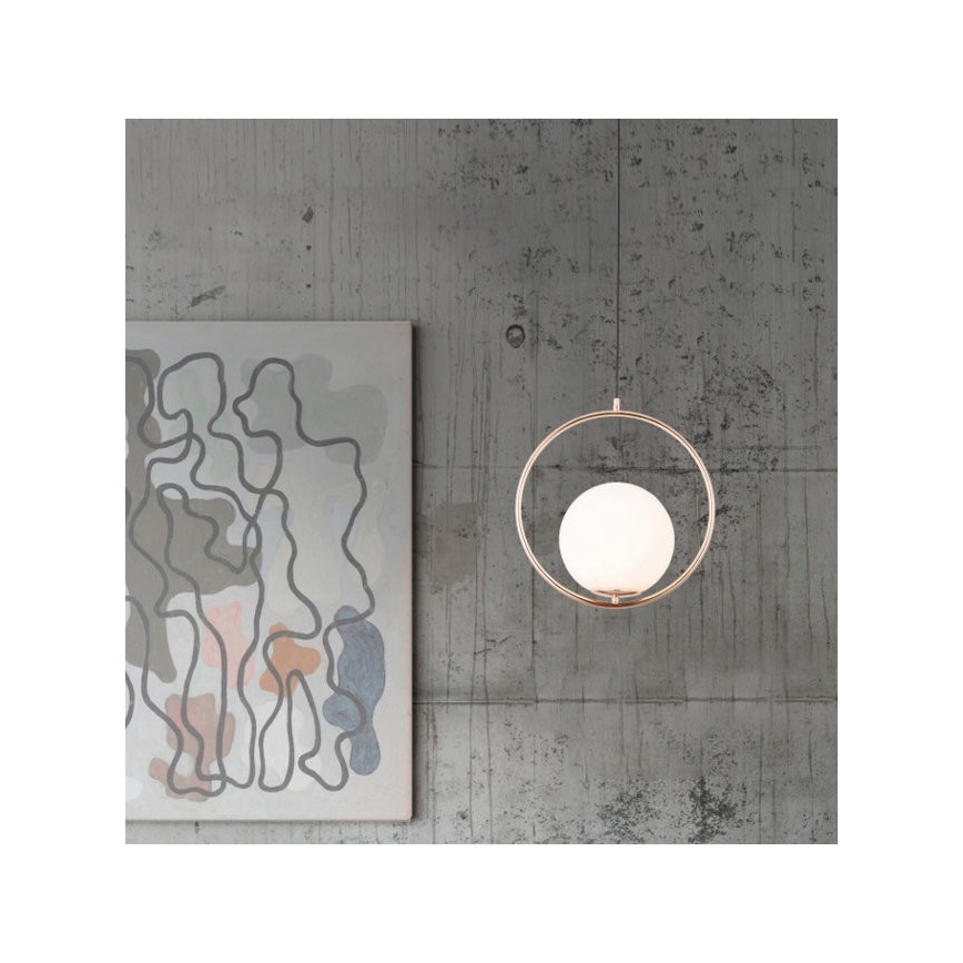 Azzardo AZ4983 - Hanglamp aan een koord JUMBO 1xG9/50W/230V goud