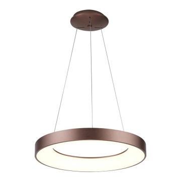 Azzardo AZ4998 - LED-kroonluchter aan kabel SANTANA LED/30W/230V bruin