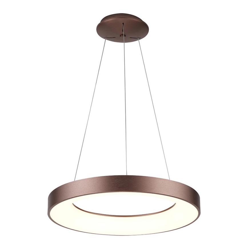 Azzardo AZ4998 - LED-kroonluchter aan kabel SANTANA LED/30W/230V bruin