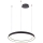 Azzardo AZ5016 -Dimbare LED hanglamp aan een koord AGNES LED/38W/230V diameter 48 cm zwart