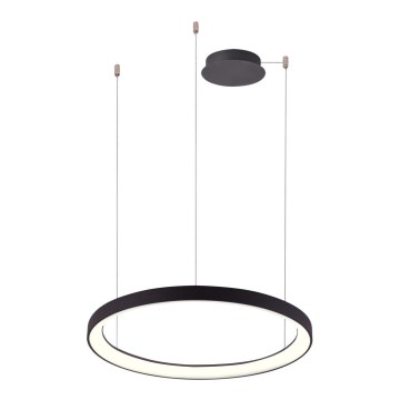 Azzardo AZ5022 - Dimbare LED hanglamp aan een koord AGNES LED/60W/230V diameter 78 cm zwart