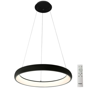 Azzardo AZ5060 - Dimbare LED hanglamp aan een koord ANTONIO LED/32W/230V zwart + afstandsbediening