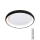 Azzardo AZ5069 - Dimbare LED plafondlamp ANTONIO LED/32W/230V zwart + afstandsbediening