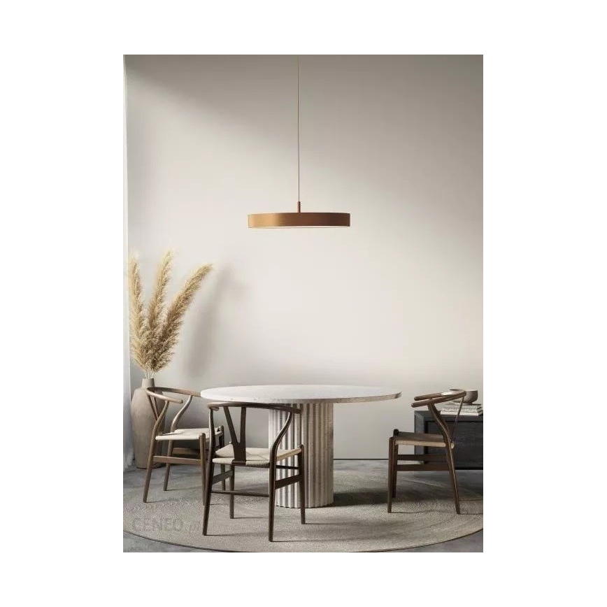Azzardo AZ5089 - Dimbare LED hanglamp aan een koord MARCELLO LED/30W/230V goud + afstandsbediening