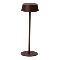 Azzardo AZ5336 - LED Dimbare Oplaadbare Buitenlamp GILBERTO LED/2W/5V IP54 bruin